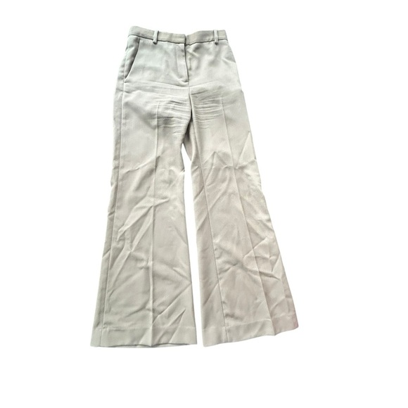 COS High Waisted Wide Leg Wool Trousers in Camel Sz 2 - Picture 3 of 11